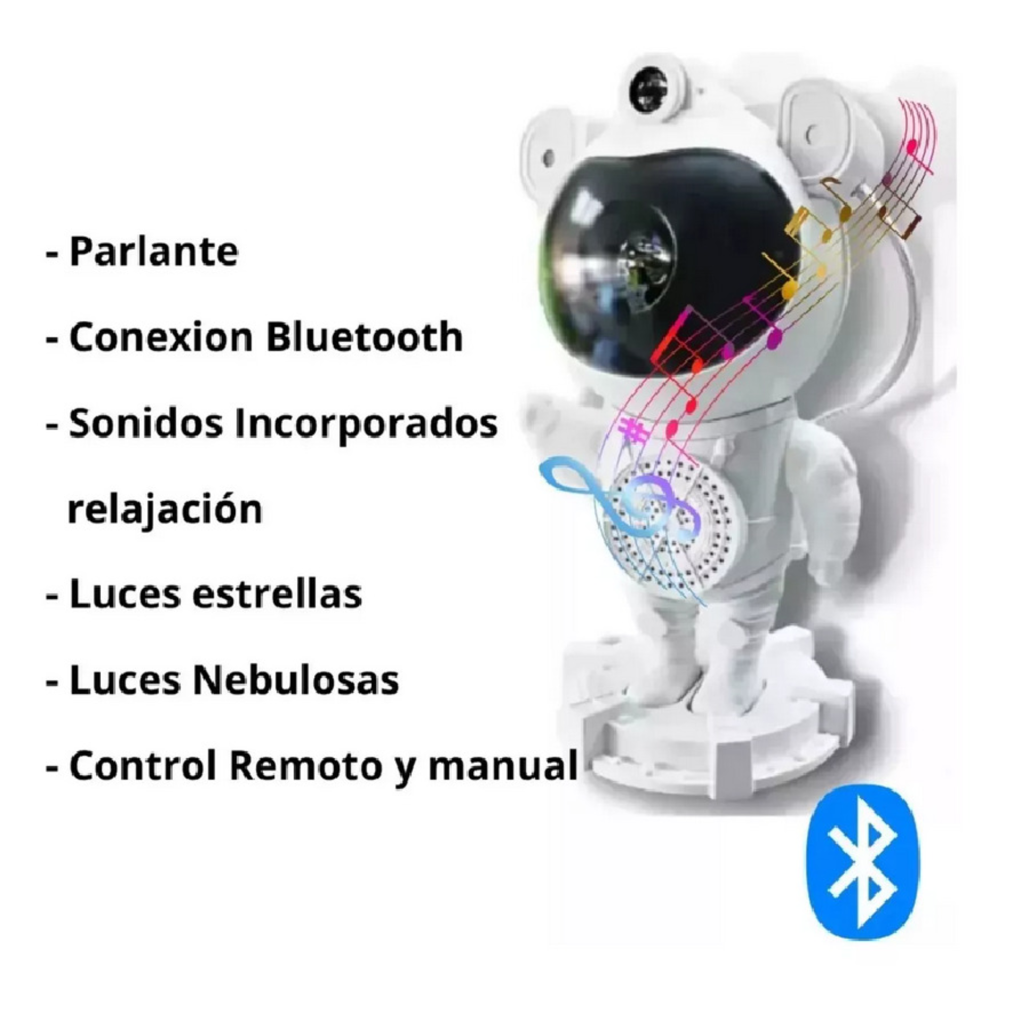 PROYECTOR BOCINA ASTRONAUTA